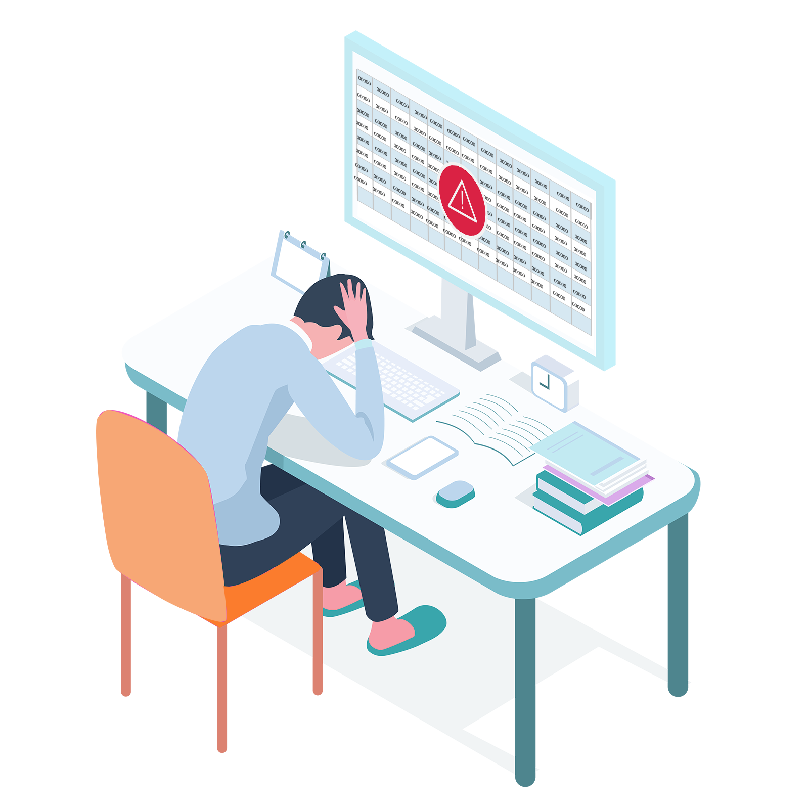 仕訳データ（CSV）加工の手間やミス