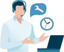 充実のサポート